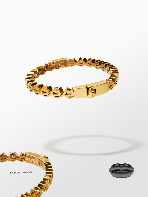 B! Lip Contour Bracelet